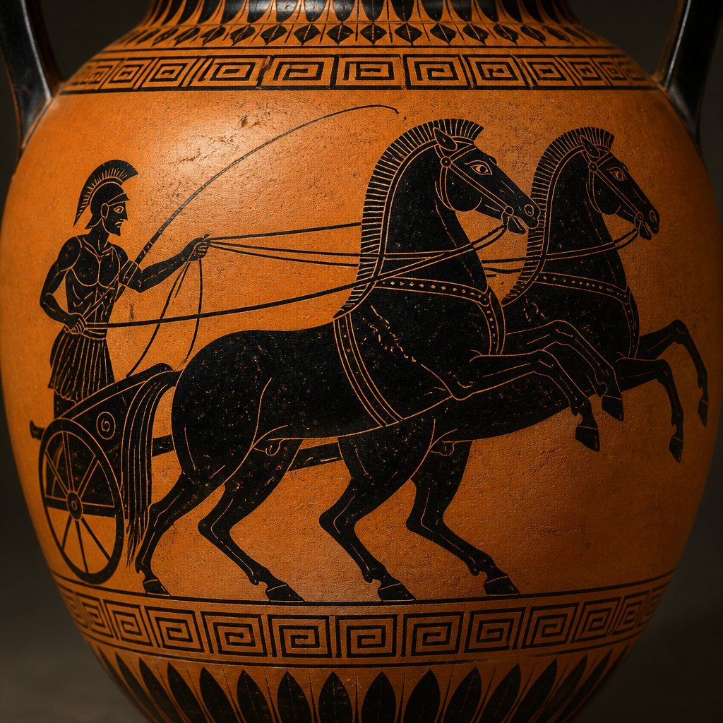 AI-generated interpretation of Ancient Greek Art