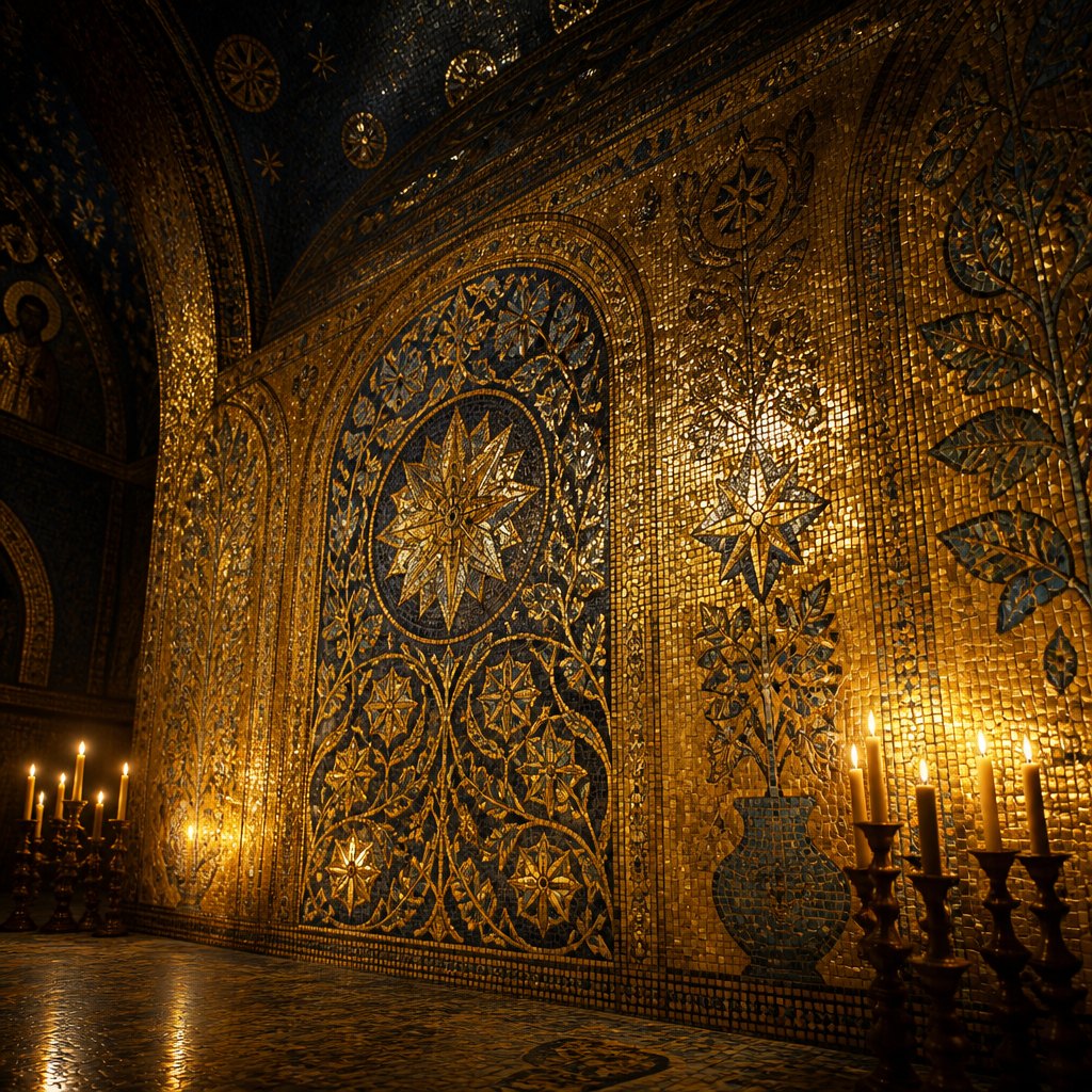 AI-generated interpretation of Early Christian Art