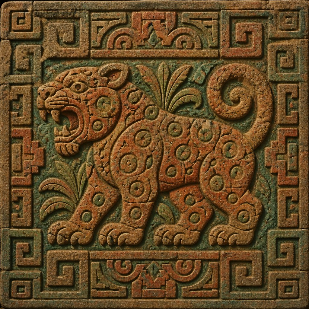 AI-generated interpretation of Pre-Columbian Art