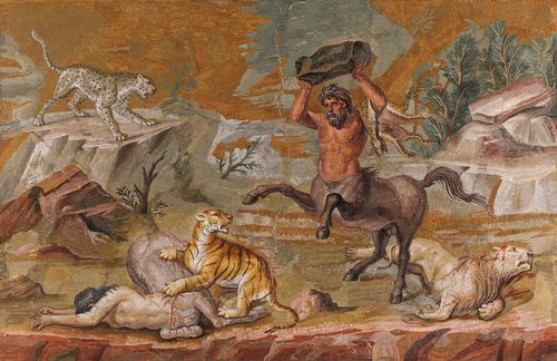 Centaur mosaic — Ancient Roman Art