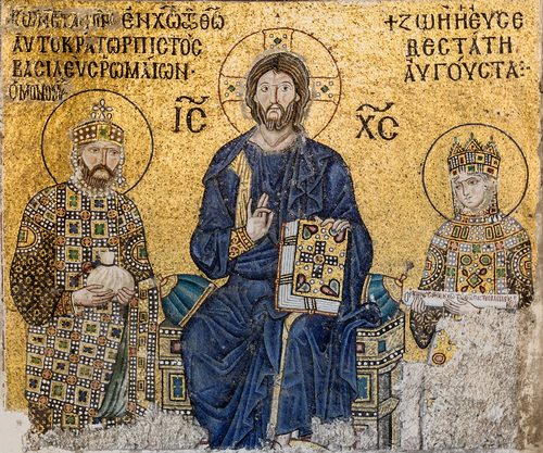 Empress Zoe mosaic Hagia Sophia — Byzantine Art