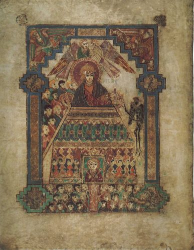 KellsFol202vTemptationOfChrist — Medieval Art