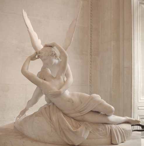 Italian:  Amore e Psiche Psyche Revived by Cupid's Kiss — The Neoclassical Era